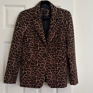 Jules & Leopold Animal Print Blazer